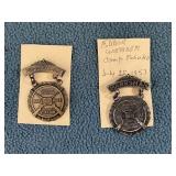 2 Boy Socut Camp Pohoka NRA Medals