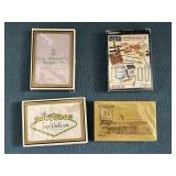 4 Decks of Plastic Coated Playing Cards