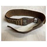 Canvas & Leather Ammo Belt