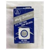 100 Half Dollar Coin Holders