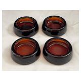 4 Furniture Leg Glass Coasters