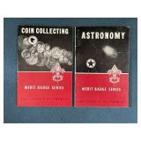 2 Boy Scout Merit Badge Books