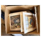 Large Box of Assorted Evelyn Steinkuhl Prints