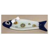 Blue Fish Tray