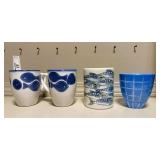 4 Viva by Vietri Mugs