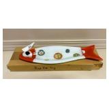 Red Fish Tray