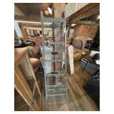 5 Basket Ladder Rack