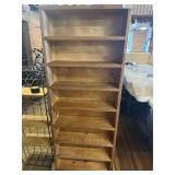 Wood Bookcase / Display Shelf
