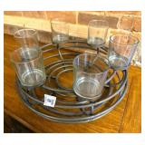 Round Candle Holder Centerpiece