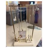 Spartina Jewelry Stand & Contents
