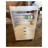 Rolling Craft Cabinet