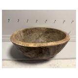 Large Wooden Center Bowl