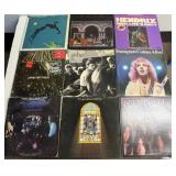 9 Iconic Rock and Pop Vintage Vinyl Lot