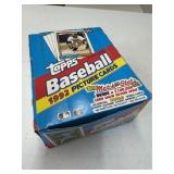 1992 Topps Baseball Unopened Wax Pack Box Lot