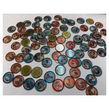 1964 Topps Baseball Coins Collection Massive Lot