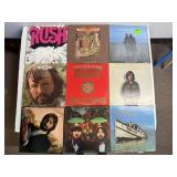 9 Classic Hard Rock & Folk Vintage Vinyl Lot