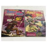 Vintage Our Army at War DC Comic 2-Issue Lot
