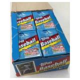 1992 Topps Baseball Wax Pack and Display Box Lot