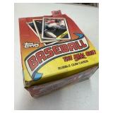 1988 Topps Baseball Unopened Wax Pack Box Lot
