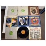 Classic Rock, Pop & Cartoon Soundtrack Vinyl Lot