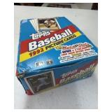 1992 Topps Baseball Wax Pack and Display Box Lot