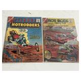 Vintage Silver Age Hot Rod 2-Comic Book Lot