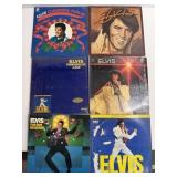 6 Elvis Presley Vintage Vinyl Lot