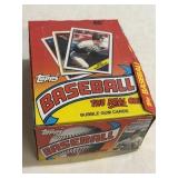 1988 Topps Baseball Wax Pack and Display Box Lot