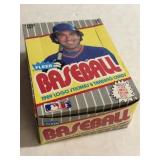 1989 Fleer Baseball Unopened Pack Wax Box