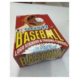 1991 Fleer Baseball Wax Pack and Display Box Lot