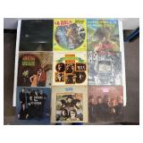 Classic Rock, Pop & Latin Tropical Vinyl Record Lo