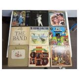 9 Vintage Rock, Pop & Soundtrack Vinyl Lot