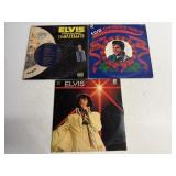 3 Vintage Elvis Presley Essential Vinyl Lot