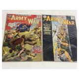 Vintage Our Army at War DC Comic 2-Issue Lot