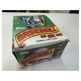 1990 Topps Baseball Wax Pack and Display Box Lot