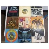 9 Vintage Classic Rock & Progressive Vinyl Lot