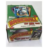 1990 Topps Baseball Wax Pack and Display Box Lot
