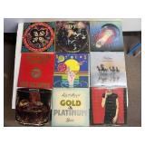 9 Rock and Classic Vinyl Record Lot