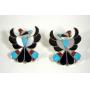 Exciting Jewelry Collection  Single Owner Estate of Native American Sterling Silver Turquoise Coral