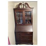 Vintage Secretary Desk W/Hutch