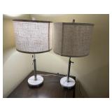 2- Adjustable Table Lamps