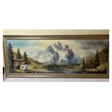 W. Reizen Framed Oil Painting