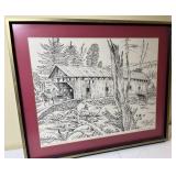 1975 Paul Lee Framed Print