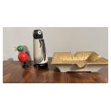 Brio Bird-Wilson Walker & Gold Ashtray