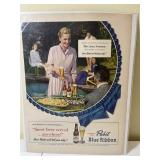 1949 Pabst Blue Ribbon Ad