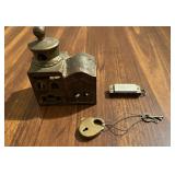 Cast Iron Mosque Bank & Mini Harmonica