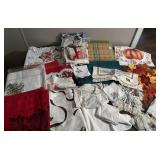 Assorted linens-Table Cloths & More