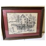 1980 Paul Lee Framed Print