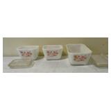 3- Pyrex Dishes