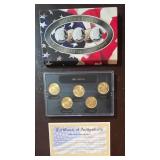 2001 Gold State Quarters